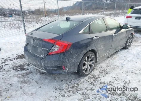 2019 Honda Civic Touring из США, поврежденный, VIN JHMFC1F98KX002181